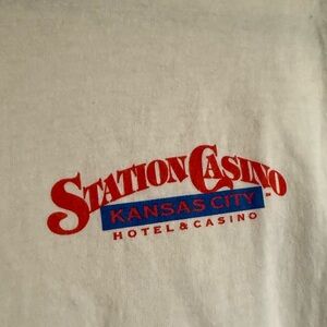 Vintage Station Casino Kansas City  T-shirt Size XL - my Favorite casino